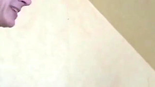 Mouth Stuffed Full of Cock While Fingers Rub Clit