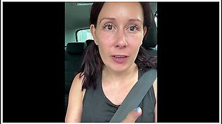 Naughty Milf Wanks In The Public Toilet Squirting All Over The Floor