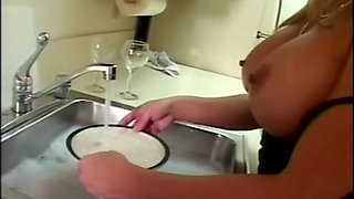 Lonely Stepmom Swallows BBC's Load