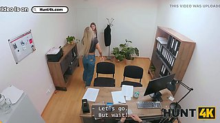 Hunt4k. 2 hot russian lesbians came on a job audition and accomplished sexual venture with a stranger