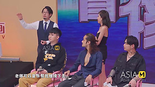 Mtvsq-0001 Sex Study Room / Season 2 Issue 8 / Caress Teasing a Grab!