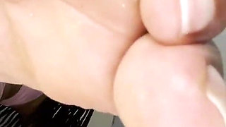 Her Massive Feet Hover Your Face