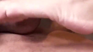 Footjob During Live Cam