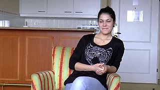 Suzy Belle With Innocent Face & Big Boobs Gets Anal On