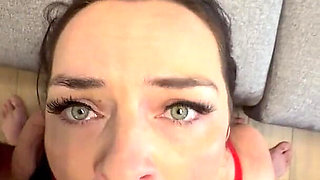 Polish Hot Wife Nicole Blake - Deep Throat & Swallow POV