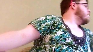 Fat Crossdresser Webcam Show