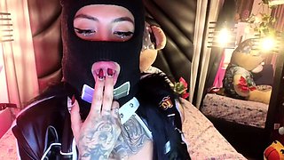 Hot Black Maid Does Some Webcam Black and Ebony