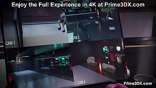 Geek gets in Futa Threesome at Prime3DX