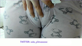 CAMELTOE- PAJAMAS- PUFFED PUSSY- SWOLLEN PUSSY