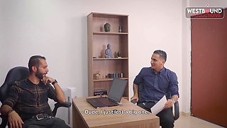 Latina Secretary Abby Motano Gets Fucked By Bosses Phillip Car And Danny Clark - Abby Tits