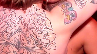 Lezdom Wax Hurt BDSM Ritual Dominatrix Drenches Female Sub in Hot Wax Sensation