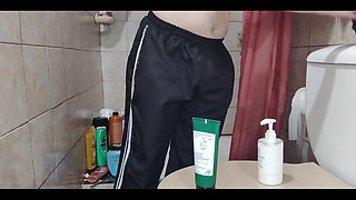After Showering