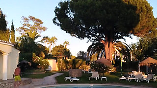 A Race Around the Pool
