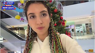 Blowjob In Public Toilet At A Shopping Mall - Public Cumwalk - Katty West