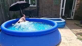 Diving in the Freezing Pool!