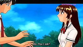 Submissive MILF Cum in Public as Her Doms Fill Her Holes With Toys