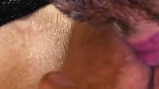 Pussy Eating and Clit Licking with Many Orgasms - Amateur Close up
