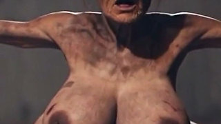 Old Granny with 6 Breasts in Bondage - Extremely Horny & Cumming Hard (ai)