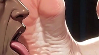 90yo Granny Enjoys Slaves Sucking Her Toes & Licking Soles