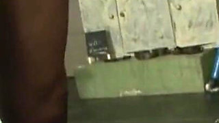 Humiliated the masked foot fetish guy