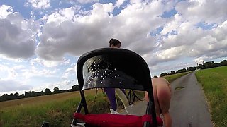 Femdom fetish mistresses fuck bdsm loser with strapon