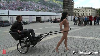 Amabella Euro Babe Rickshaw Public Sex