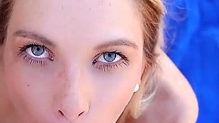 Skinny German Beauty Vivi Vallentine at Risky Outside POV Sex with Stranger