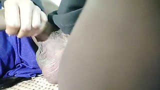 Hot Suman Masturbates a Young Boy - Brunette Babe Pumps His Cock
