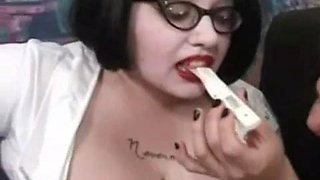 Goth Nurse: Big Tits, Big Ass  Fansly Porn