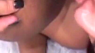 Lesbian Cum Plate Licking - Dripping Cleanup Feast