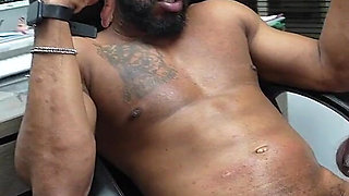 Hot Busty Wife Fucks Employee of the Month BBC While Cuckold Husband Watches