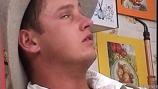 Spic Granny Has Jizz On Hairy Vagina