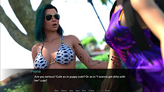 Fiona Convincing Me To Not Fuck Her Younger Teenager Roommate Girl On The Way to Beach