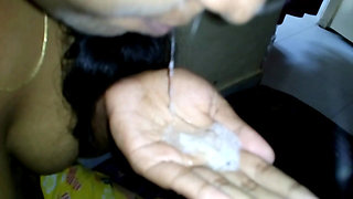 Extreme Indian Gagging Deepthroat Cum in Mouth and After That
