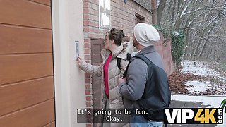 Vip4k. my milf mummy enjoys to showing off her Big Boobs to my bf