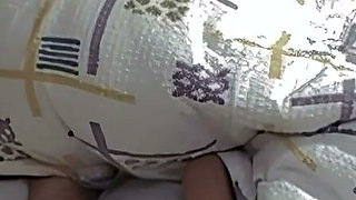 A Blowjob Under the Covers Then Gets Her Ass Pounded by Stepdad
