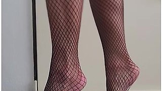 Barbie Trample Stockings Cock And Ball No.34