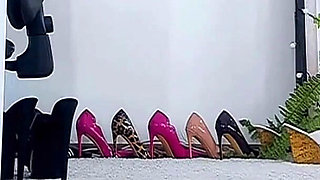 Sexy High Heels Footjob