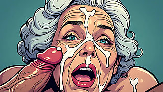 Vintage Cartoon Style Facials