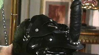 Fetish threesome babes get feet cummed on in femdom fun