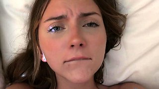Sweet and innocent with pretty eyes, Macy Meadows amateur