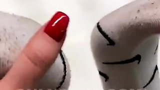 Black Amateur Explore Hot Foot Fetish