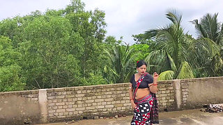 Step-Mom Takes Her Step-Son On The Roof Over Before Hard Touching