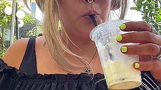 Good Morning, Goddess - Brazilian BBW MILF Outdoor Smoking Ritual