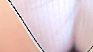 I Rubbed My Ass Against His Cock so Much That I Made Him Shoot a Big Stream of Cum