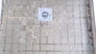 At the shower