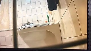 Teen in Bathroom Shower