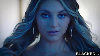 BLACKED Curvy Blonde Kayley Sees The Man Of Her Fantasies
