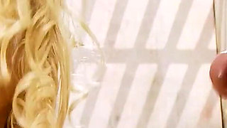 Dirty Holes Scene-4 busty Blonde MILF in Lingerie Cindy Behr Gets Fucked Hard in a Glory Hole