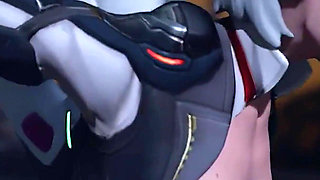 Ashe & D.va From Overwatch - 3D Animation